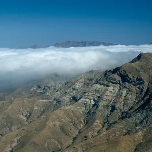Santa Cruz Island, Sierra Blanca ridge