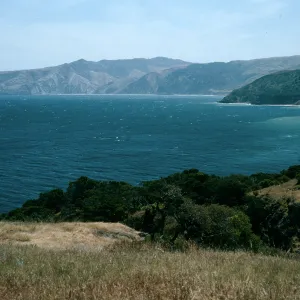Santa Cruz Island, looking East from Pelican Bay