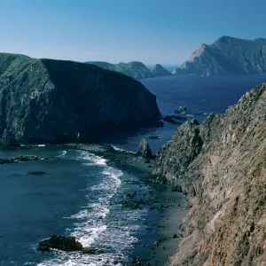 East Anacapa Island, view of Middle & West Anacapa Islands