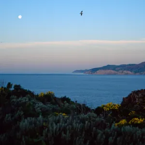 West Anacapa Island, view of Santa Cruz Island 