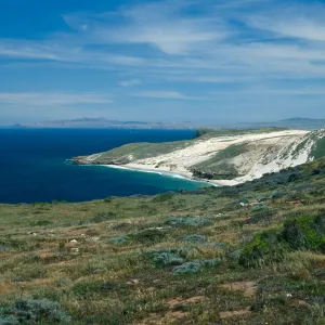 San Miguel Island, view of Cuyler Harbor