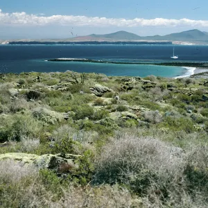 San Martin Island, view of mainland