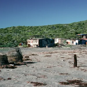 San Martin Island, fishing village, Southeast end
