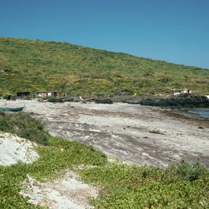San Martin Island, fishing village, Hasslers Cove