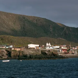 West San Benito Island, village