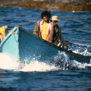fisherman off Guadalupe Island