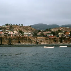 Cedros Island, village