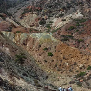Cedros Island, mine site, Cañada de la Mina