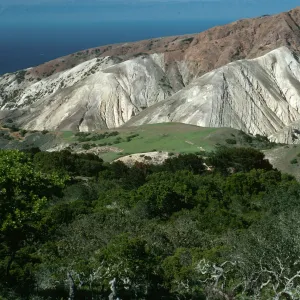 Santa Cruz Island, view of No Mans Land