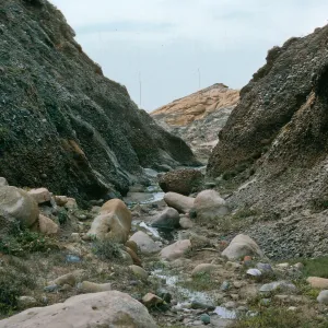 mouth of Sauces Canyon, Santa Cruz Island