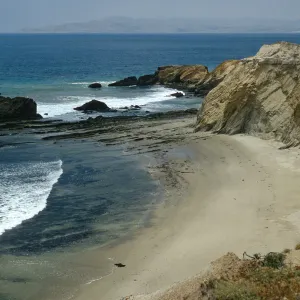 Near Point, West end of Pozo Beach, Santa Cruz Island