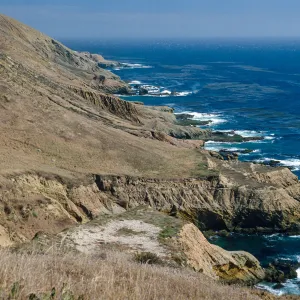 coastline South of Kinton Point, Santa Cruz Island