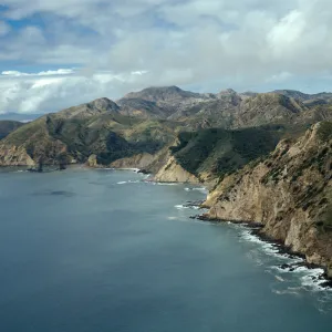 looking West toward Willows, Santa Cruz Island