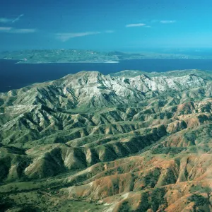 Santa Cruz Island, view of Santa Rosa Island