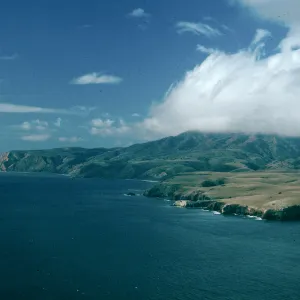 view of East end, Santa Cruz Island