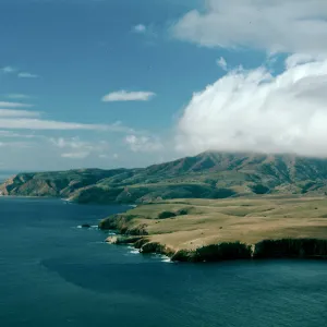 view of East end, Santa Cruz Island