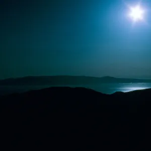 Santa Rosa Island from Sierra Blanca ridge, Santa Cruz Island