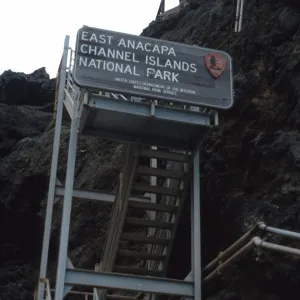 landing, East Anacapa Island
