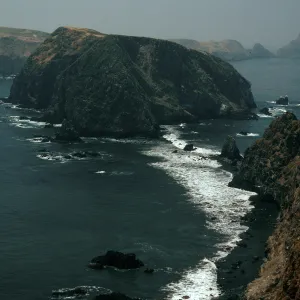extreme West end of East Anacapa Island, East Anacapa Island