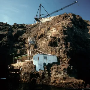 landing, East Anacapa Island