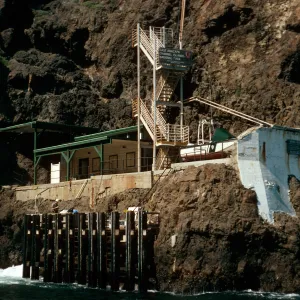 landing, East Anacapa Island