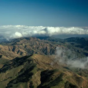 North ridge & Central Valley from vicinity of Picacho Diablo, Santa Cruz Island