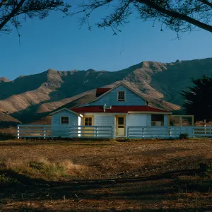 at sunrise, Casa Vieja, Christy Ranch, Santa Cruz Island