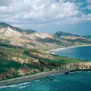 Southwest end, Santa Cruz Island