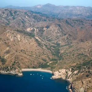 Coches Prietos, Anchorage, Santa Cruz Island
