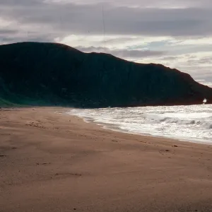 Sauces Beach, looking South, Santa Cruz Island