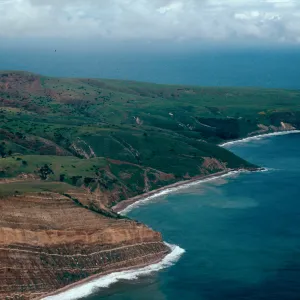 Southeast side, Santa Cruz Island