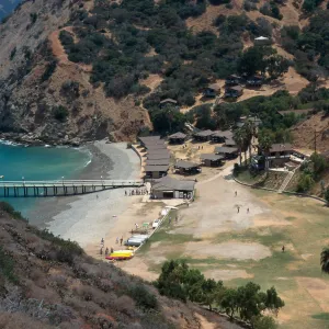 YMCA Camp at Button Shell Beach, Santa Catalina Island
