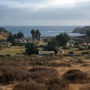 Little Harbor camp, Catalina Island