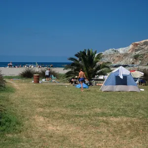 Little Harbor campground, Catalina Island