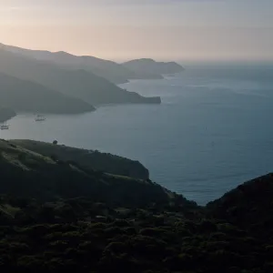 looking West across Two Harbors, Catalina Island