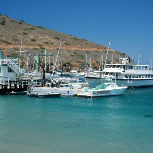 pier at Two Harbors, Catalina Island