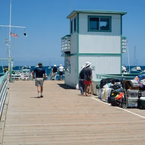 pier at Two Harbors, Catalina Island
