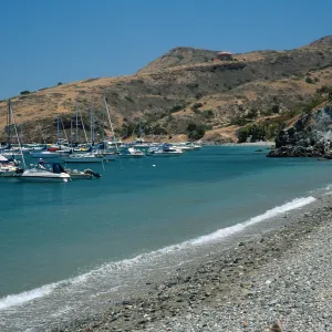 boats at Two Harbors, Catalina Island