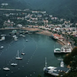 Avalon waterfront, Catalina Island