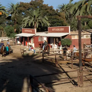 stables, Avalon Canyon, Santa Catalina Island