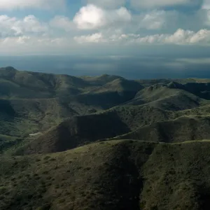 upper Cape Canyon & Black Jack Peak (left side), Santa Catalina Island