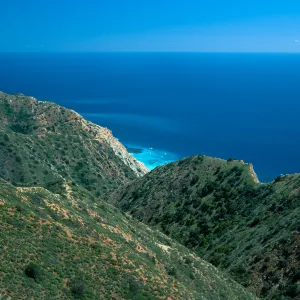 Palisades from Lone Tree Point, Santa Catalina Island