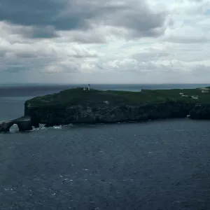Arch Rock on left, East end, East Anacapa Island