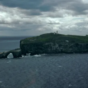 Arch Rock on left, East end, East Anacapa Island