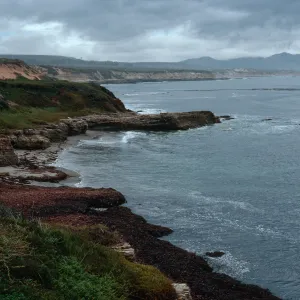 coastline, end of Spur Road, Vandenberg AFB