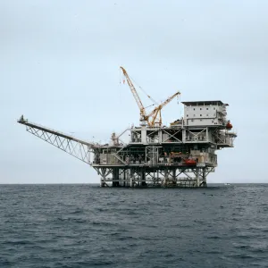 Chevron oil, platform “Gail” , offshore Oxnard, CA