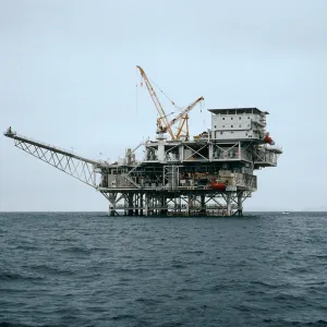 Chevron oil, platform “Gail” , offshore Oxnard, CA
