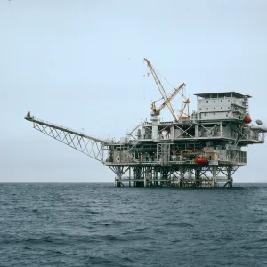 Chevron oil, platform “Gail” , offshore Oxnard, CA