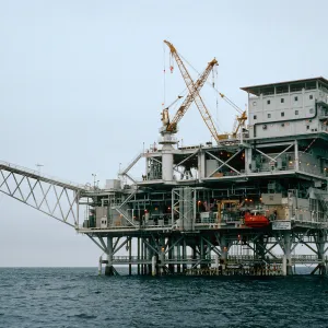 Chevron oil, platform “Gail” , offshore Oxnard, CA