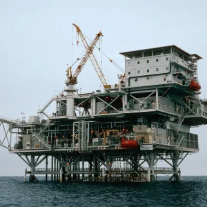 Chevron oil, platform “Gail” , offshore Oxnard, CA